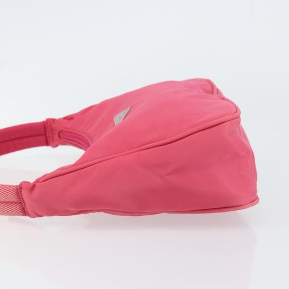 PRADA Hand Pouch Nylon Pink Auth 157315V - Picture 4 of 16